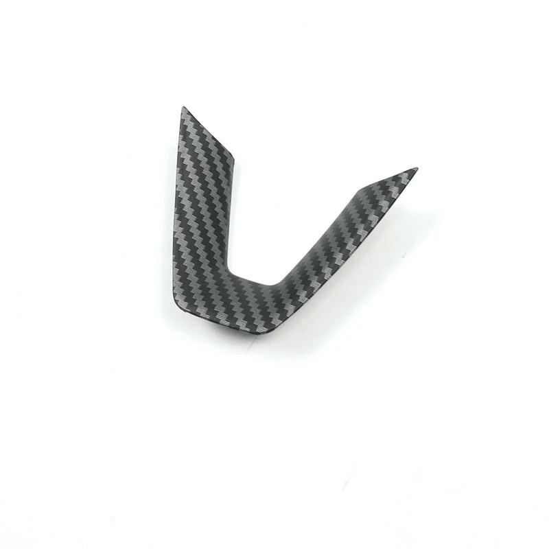 [Real Carbon Fiber] Steering Wheel V-Cover for Tesla Model Y Juniper 2025+ - Evooor