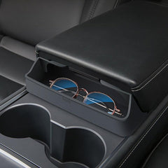 Boîte à lunettes pour accoudoir de console centrale model 3/Y, pour Tesla (2021 – 2023)