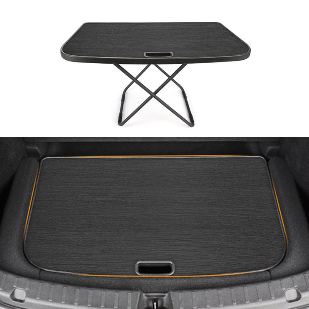 Portable Folding Camping Table with Trunk Storage for Tesla Model 3/Y - Convenient Outdoor Picnic Table - Evooor