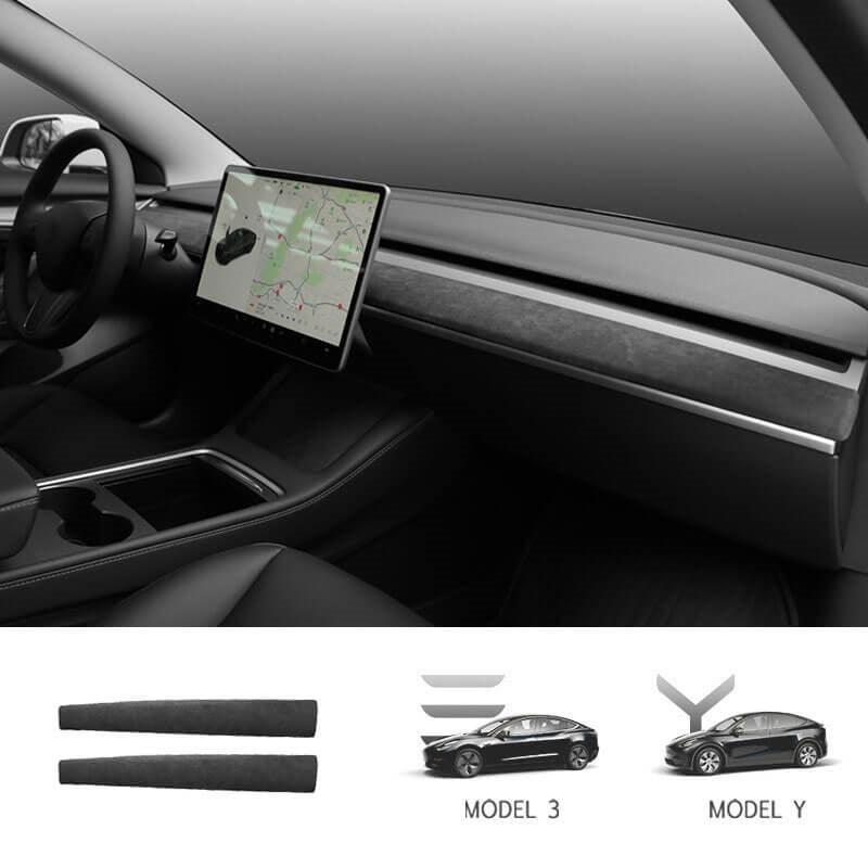 Model 3/Y Alcantara Dashboard Cover For Tesla(2017-2023) - Evooor