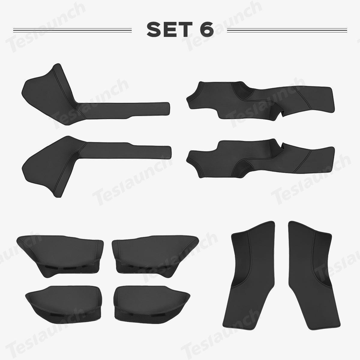 Napa Leather All-Around Interior Protection Kit for Tesla Model Y Juniper 2025+ - Evooor