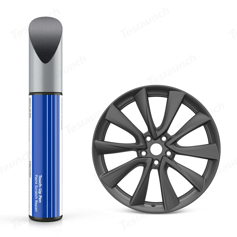 Wheel Rims Touch Up Paint For Tesla Model 3- DIY Curb Rash Repair With Color-Matched Touch Up Paint - Evooor