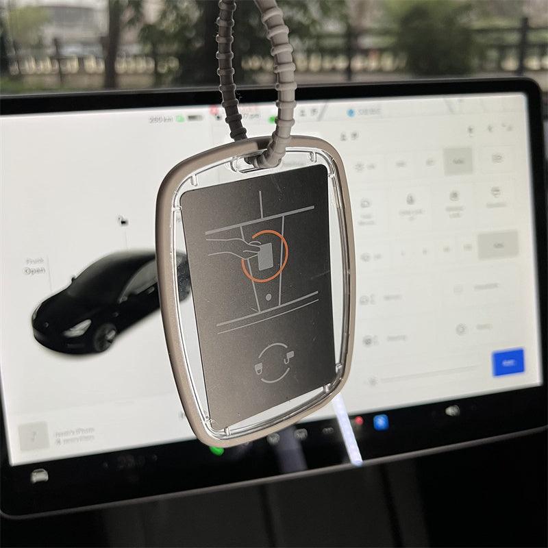 Tesla Model 3/Y Acrylic Key Card Holder Case - Evooor