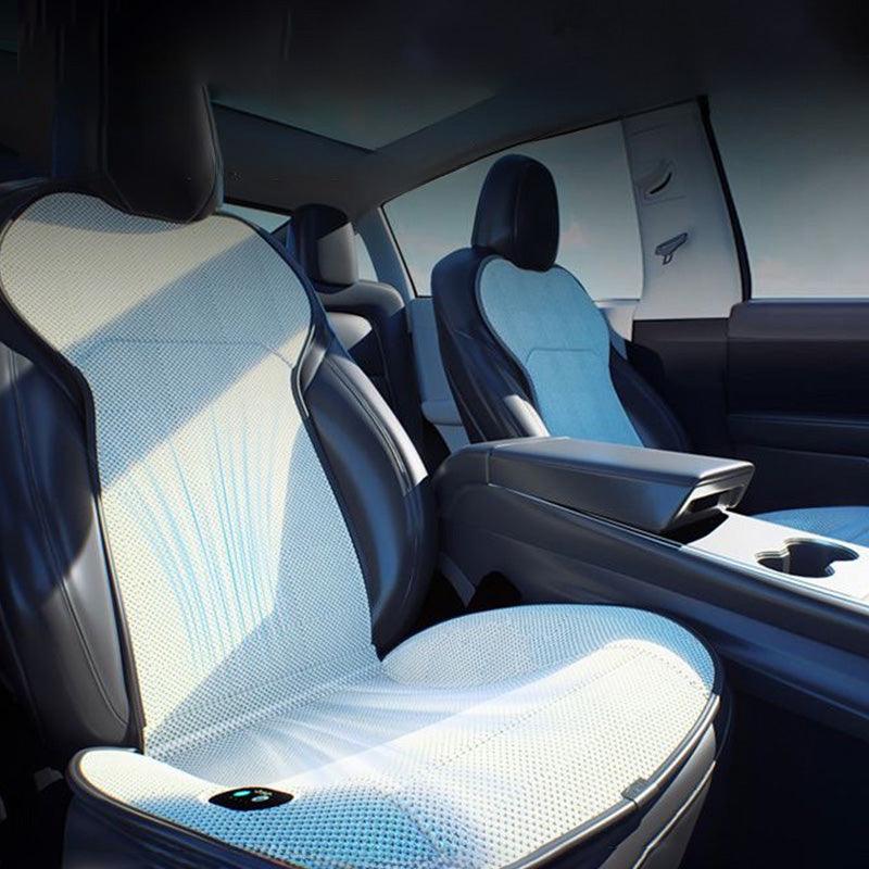 Breathable Ice Silk Seat Pad with Cooling Technology for Tesla Model 3/Y - Evooor