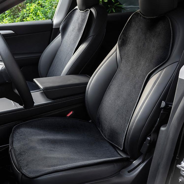 Model 3/Y Front Rear Seat Cushion and Backrest for Tesla - Breathable Material (2017-2023) - Evooor