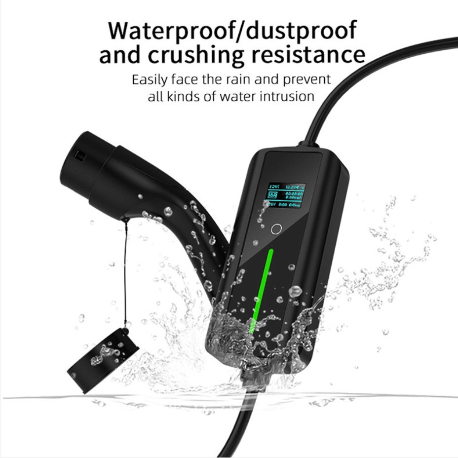 High-Power Type 2 Portable Electric Vehicle Charging Station - Evooor