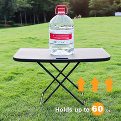 Portable Folding Camping Table with Trunk Storage for Tesla Model 3/Y - Convenient Outdoor Picnic Table
