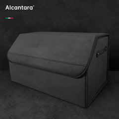 Boîte de rangement pliante en Alcantara model 3/Y/X/S pour Tesla