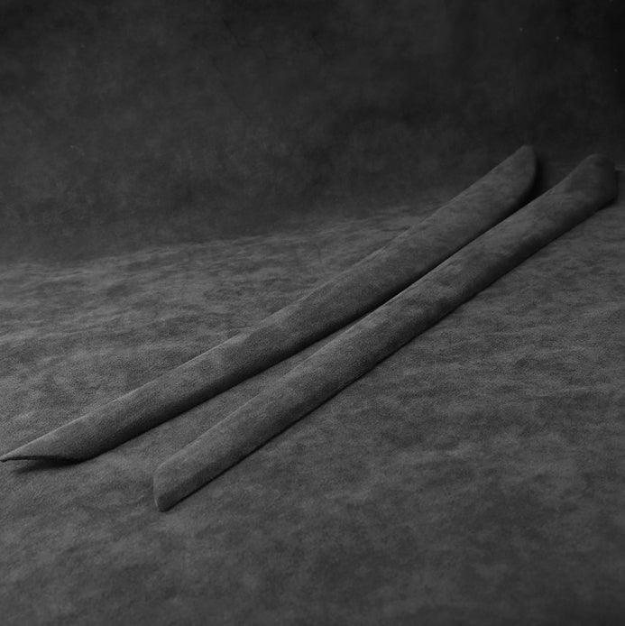 Model 3/Y Alcantara Interior Front Door Trim Panel Caps for Tesla Model 3 (2021-2023) and Model Y 2023 - Evooor