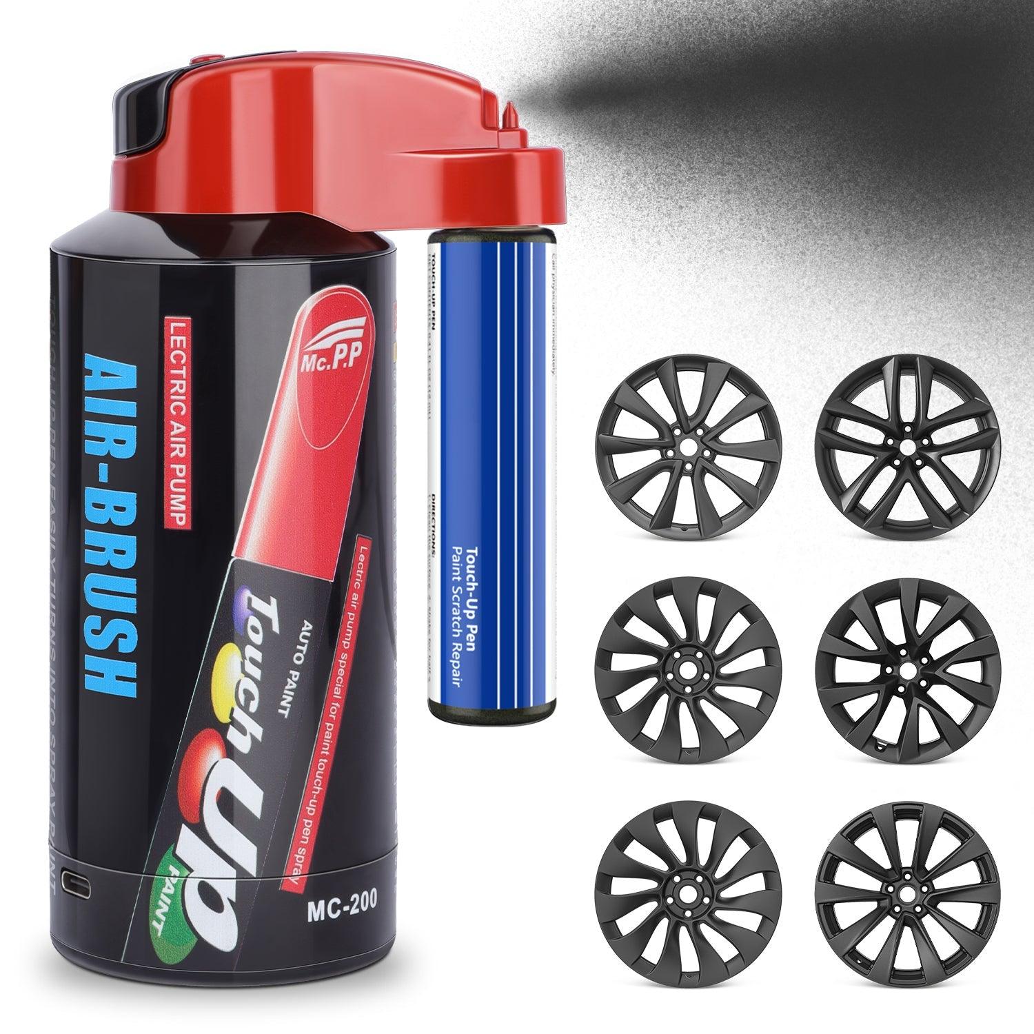 Wheel Rims Touch Up Paint Electric Sprayer Repair Kit for Tesla 3/Y/S/X - Evooor