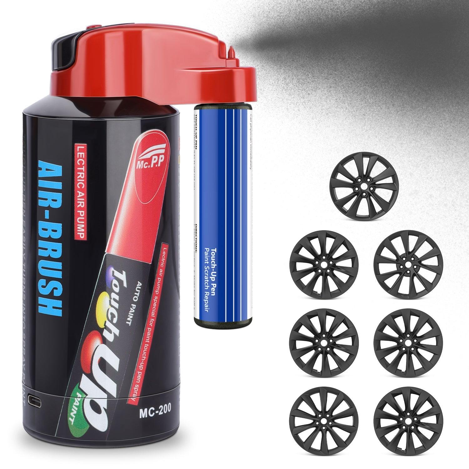 Wheel Rims Touch Up Paint Electric Sprayer Repair Kit for Tesla 3/Y/S/X - Evooor