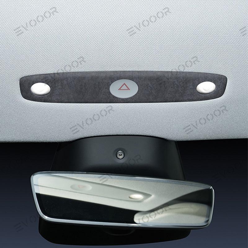 Tesla Alcantara Front Reading Light Cover Sticker For 2024 Model 3 Highland - Evooor