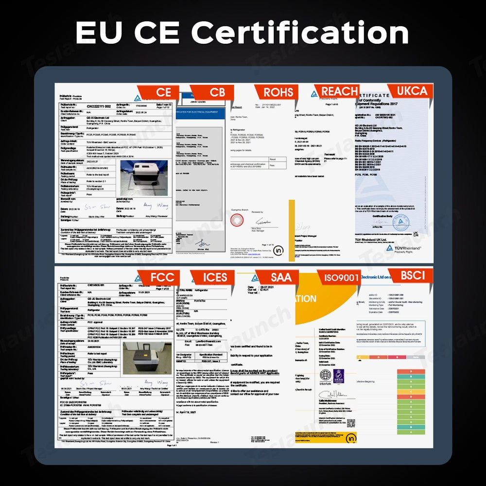 Portable Trunk Freezer for Tesla Model X - 40L Capacity, Ideal for 6-7 Seats, US Version - Evooor