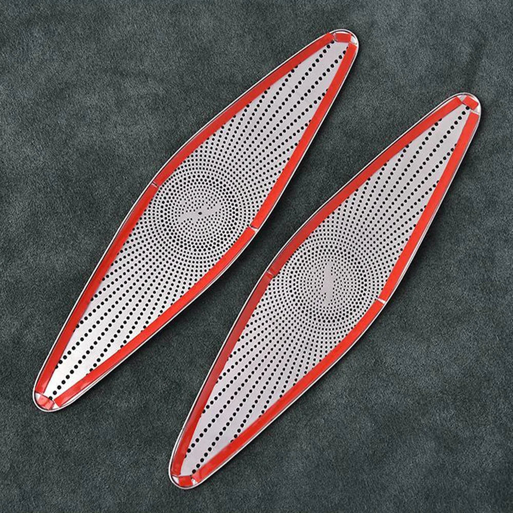 Stainless Steel A-Pillar Speaker Trim Sticker For VW ID.4 2021-2025(2PCS) - Evooor