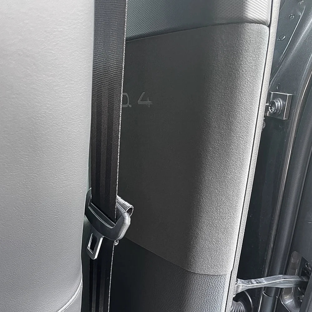 Leather B-Pillar Anti-Collision Sticker For VW ID.4 2021-2025(2PCS) - Evooor