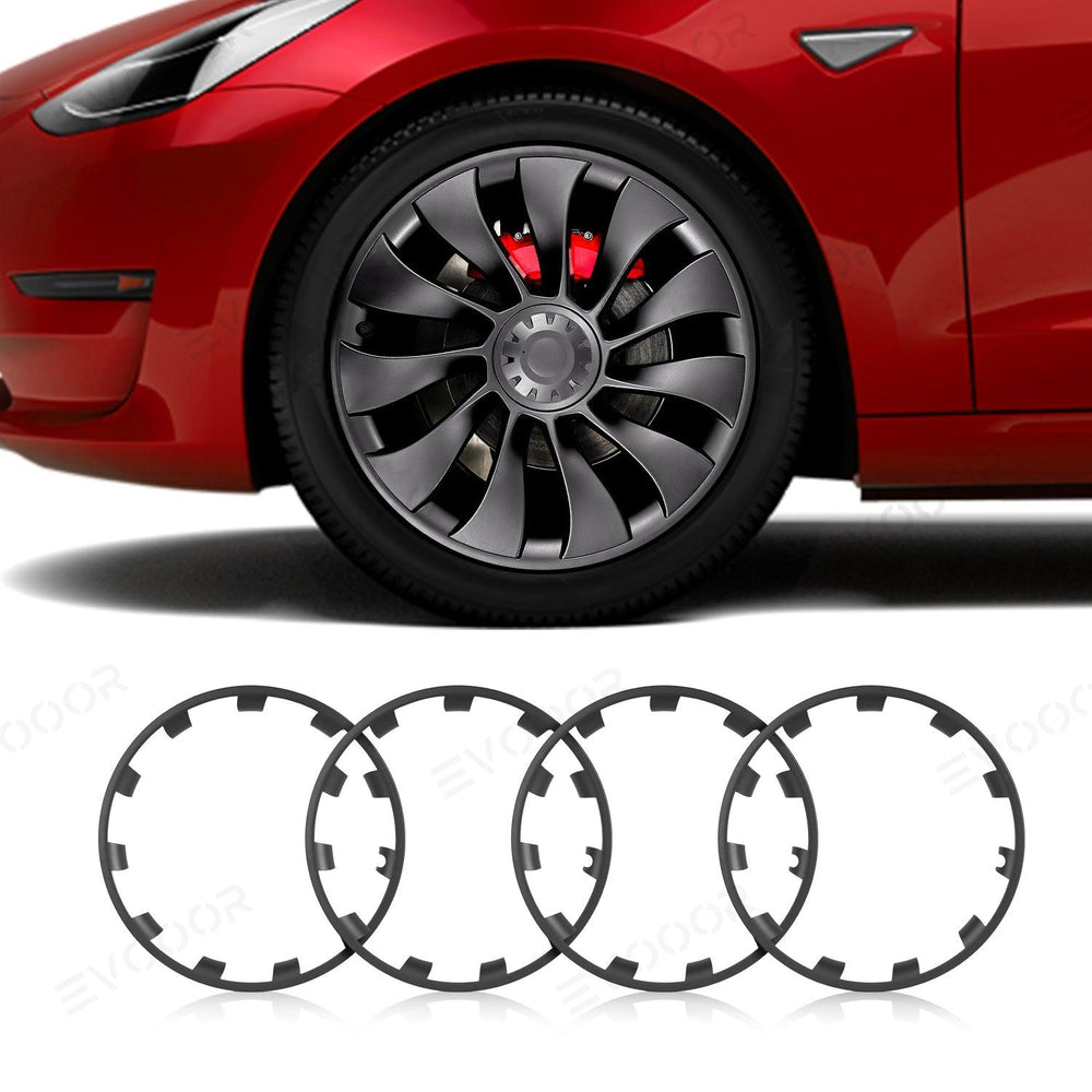 All-In-One Rim Protector For Tesla Model 3 Performance 20-Inch Uberturbine Wheel - Evooor