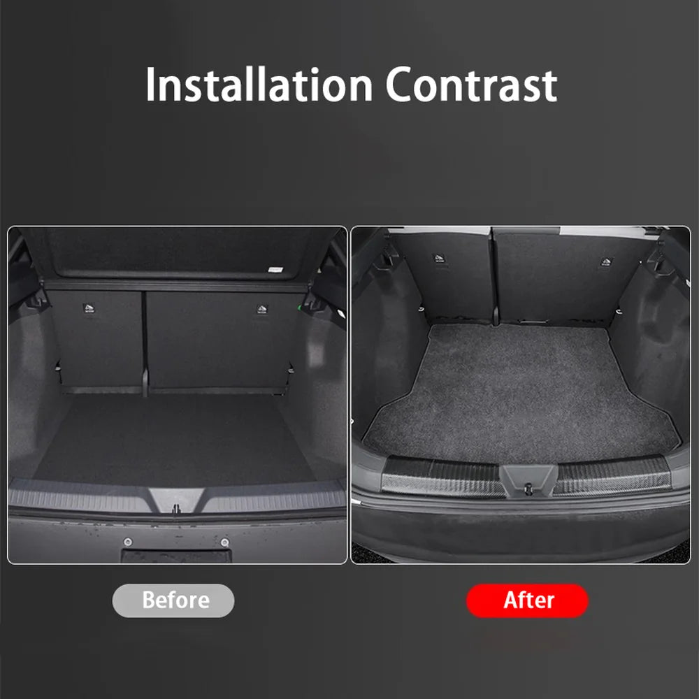 PP Rear Trunk Carpet Mat For VW ID.3 2025 - Evooor