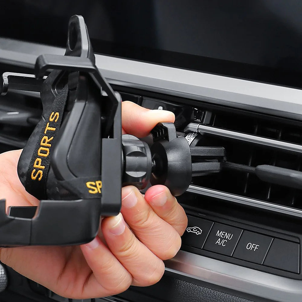 ABS Car Air Vent Racing Seat Shaped Phone Holder For VW ID.3 - Evooor