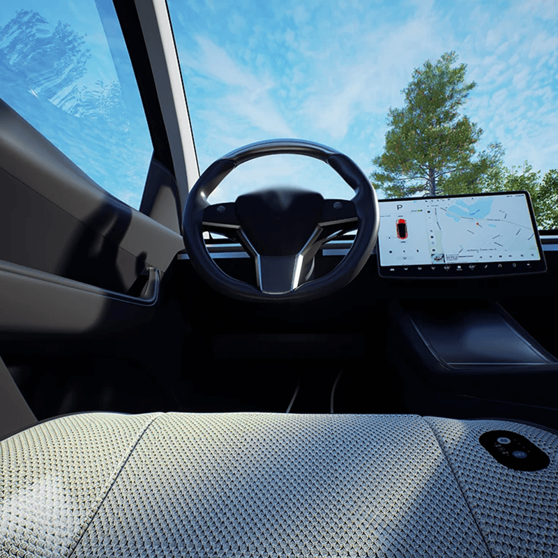 Breathable Ice Silk Seat Pad with Cooling Technology for Tesla Model 3/Y - Evooor