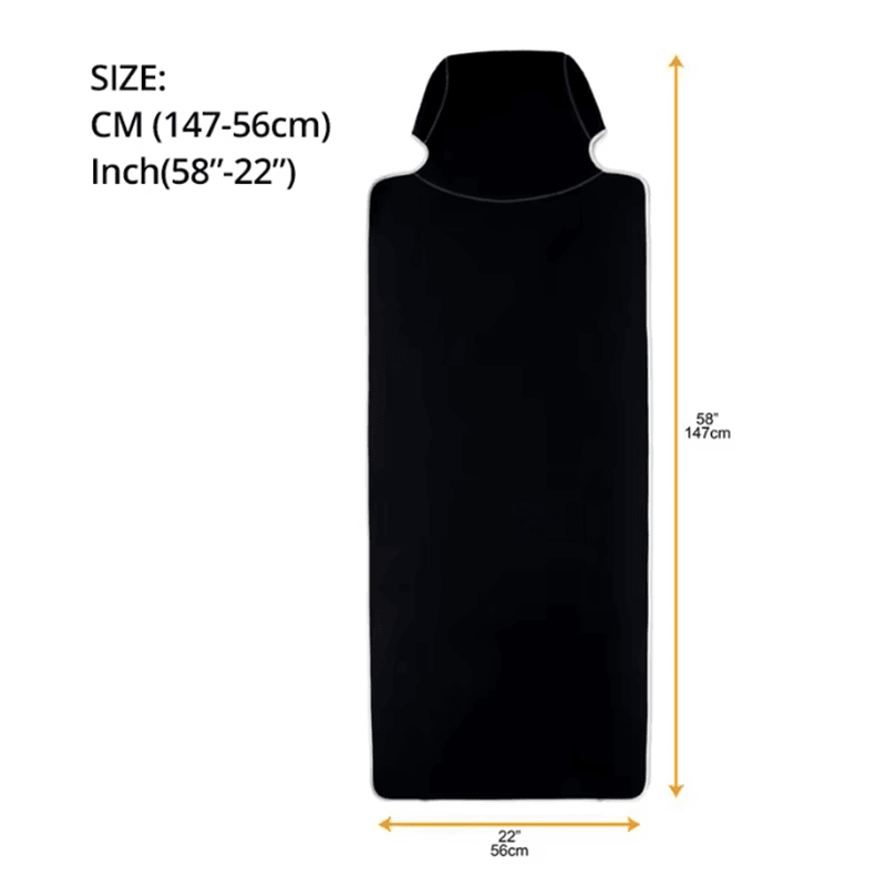 Waterproof Neoprene Seat Protector - Universal Fit for Car Seats - Anti-Skid Technology - Evooor