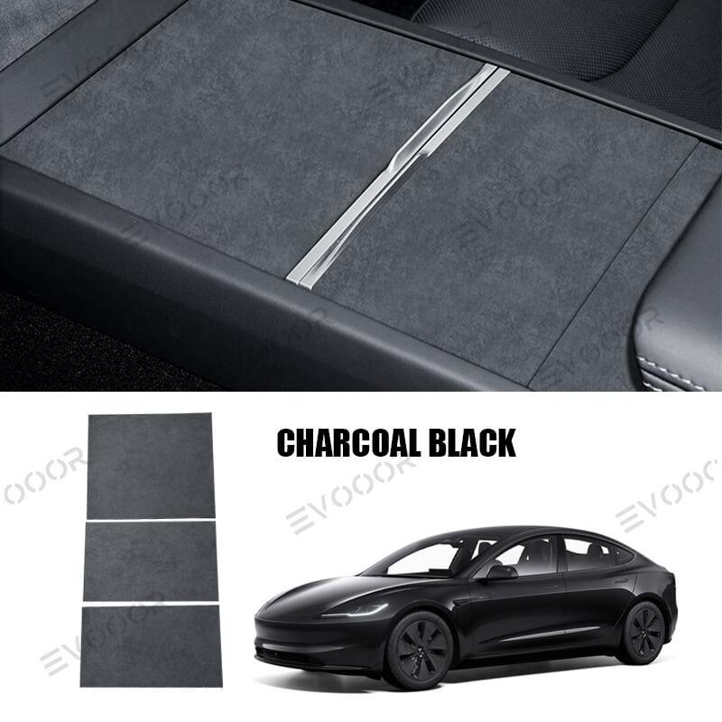 2024 Model 3 Highland Alcantara Center Console Cover For Tesla - Evooor