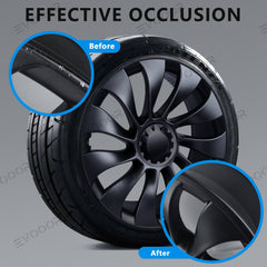 Tesla [[PL170]] Y Rim Protector για 21'' Uberturbine Wheel Ultimate Protection Refreshed Wheels (4 πακέτο)