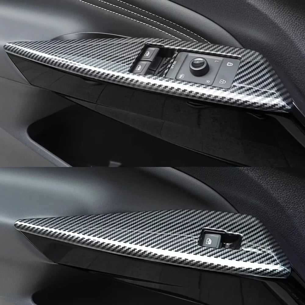 ABS Window Lift Panel Switch Cover Trim For VW ID.3 2024-2025(4Pcs) - Evooor