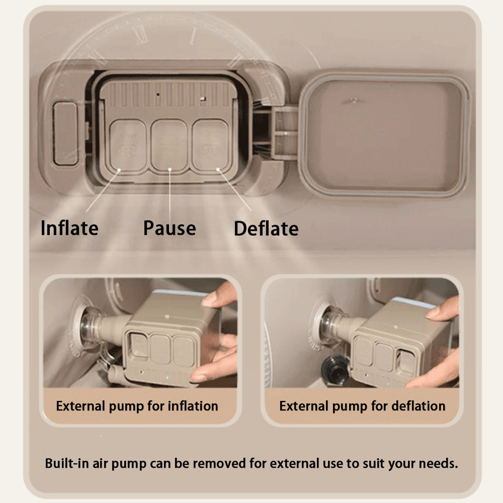 High-Quality Inflatable Car Mattress for Tesla Model 3/Y/S/X - Comfortable Travel Sleep Solution - Evooor