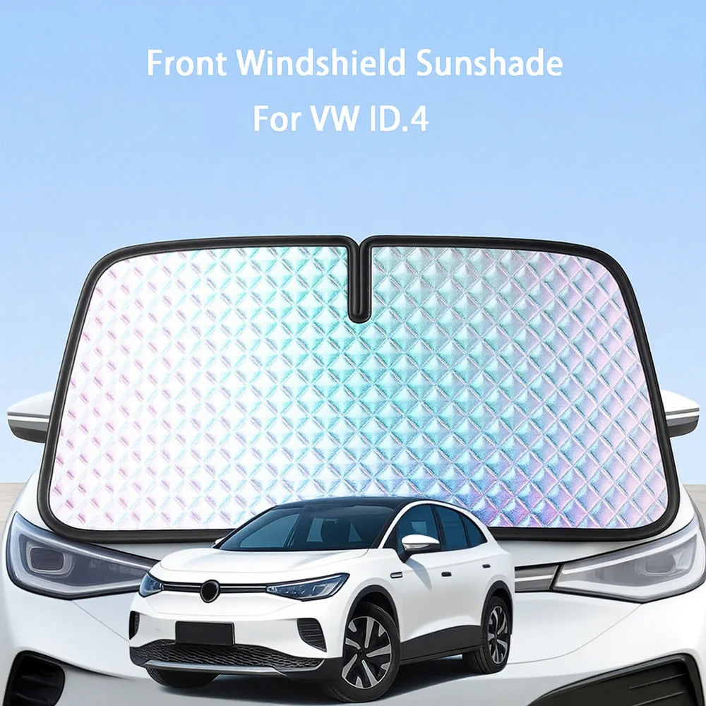 Foil Front Window Windshield Sunshade Folding For VW ID.4 2021-2025 - Evooor