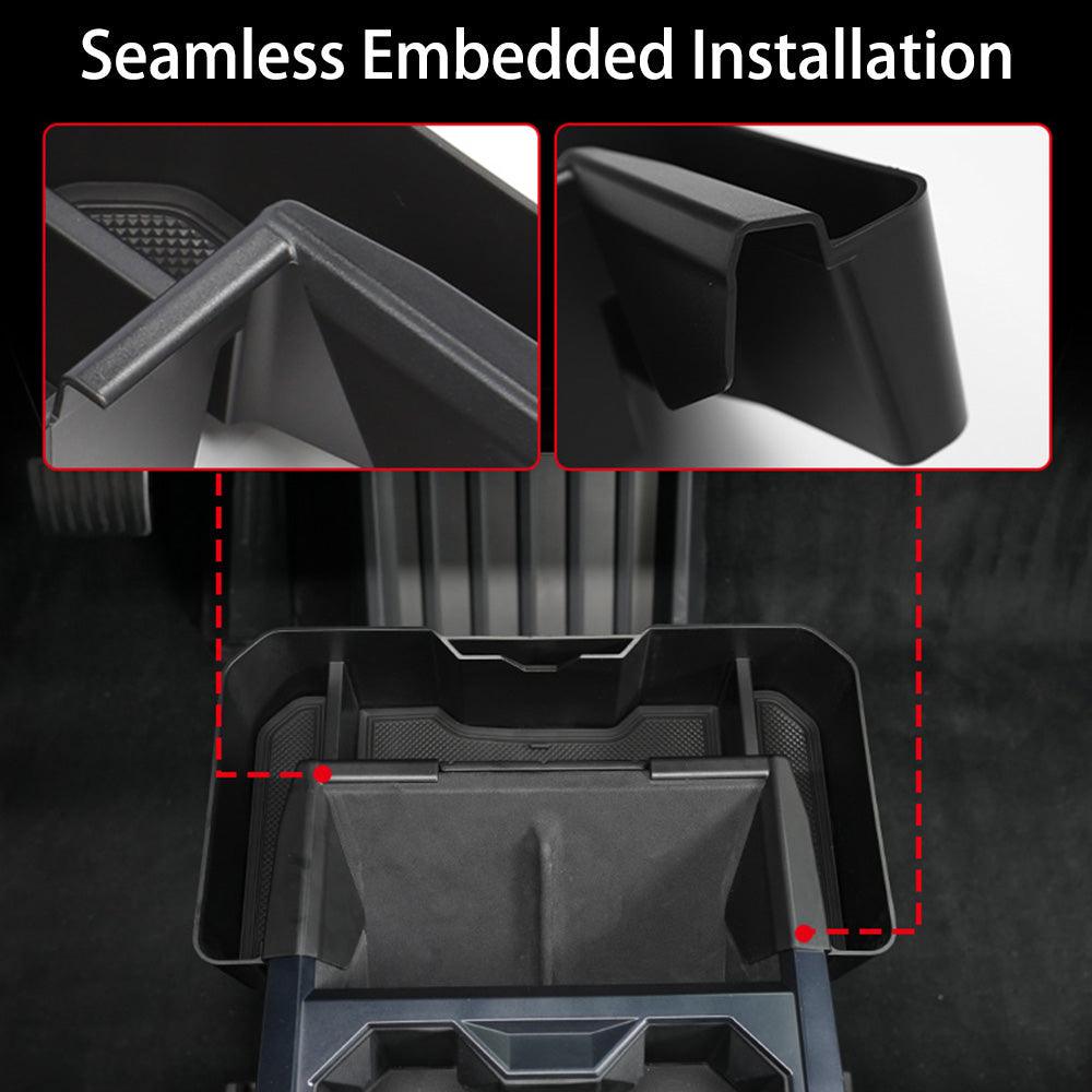 Extended Center Console Organizer Storage Box for Cybertruck - Evooor