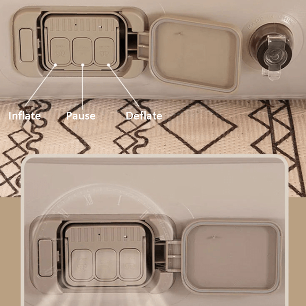 Foldable Inflatable Car Mattress for Tesla Model Y - Portable Sleeping Pad for Camping - Evooor