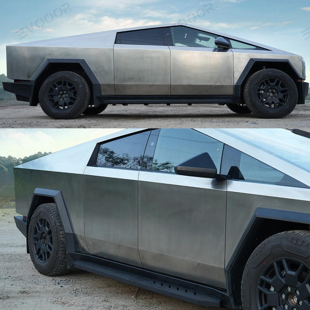 Running Boards Side Steps - Exterior Brackets Nerf Bars for Cybertruck - Evooor
