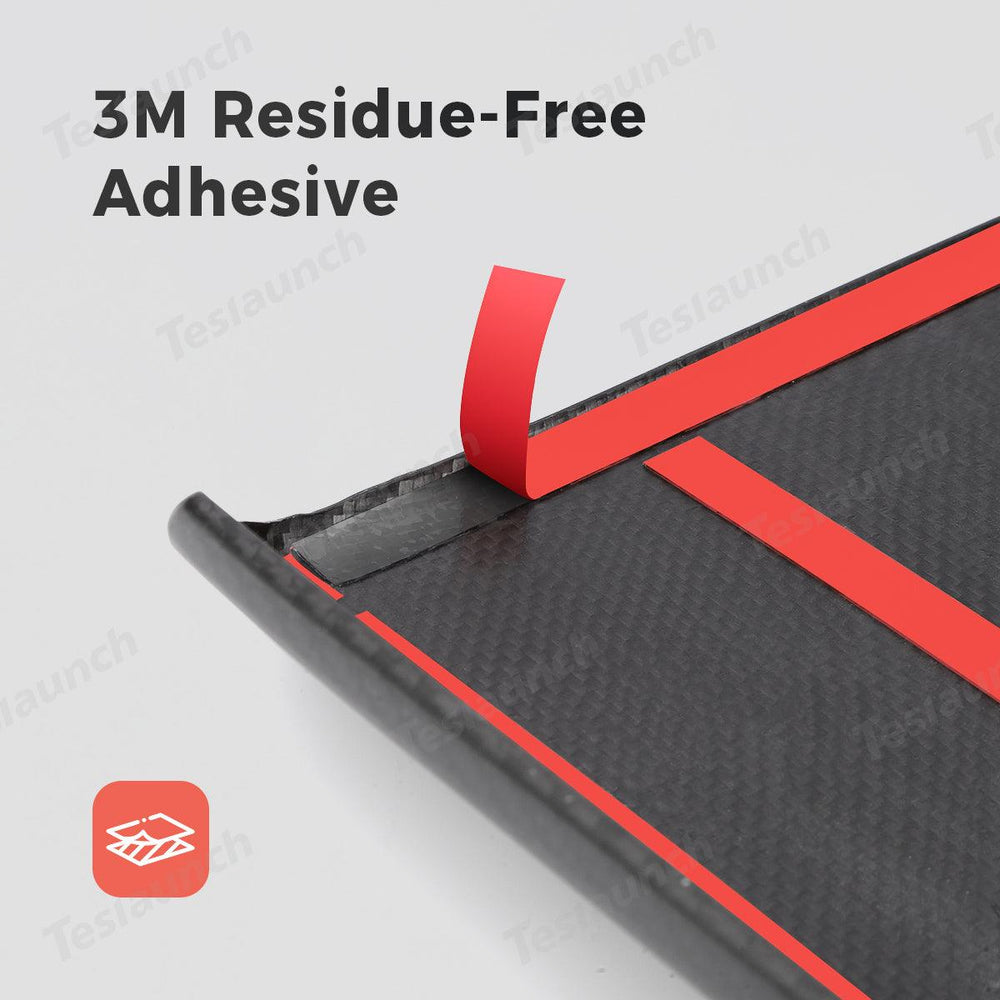 [Real Carbon Fiber] Center Console Armrest Cover for Cybertruck - Evooor