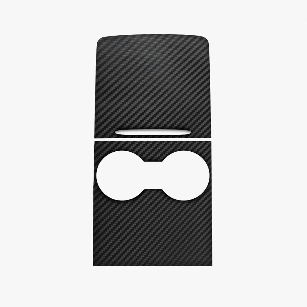 Model 3/Y Center Console Cover (Carbon Fiber Pattern ABS) (Gen.2) for Tesla(2021-2023)