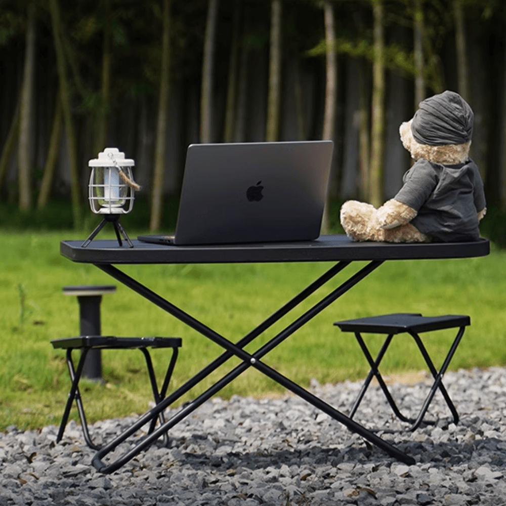 Portable Folding Camping Table with Trunk Storage for Tesla Model 3/Y - Convenient Outdoor Picnic Table - Evooor