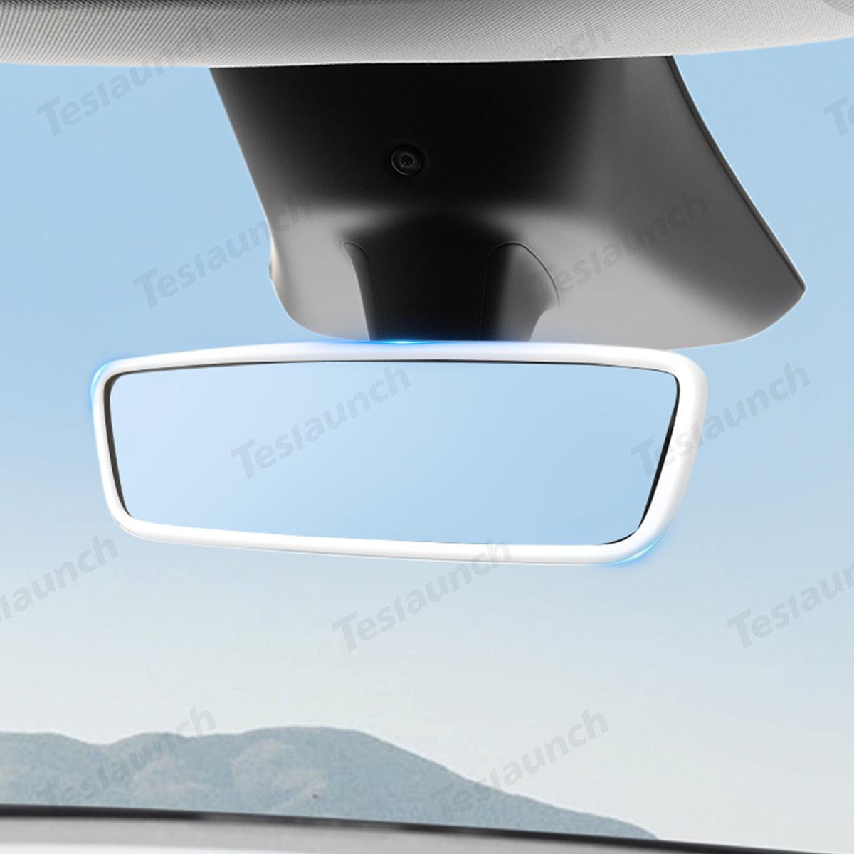 Interior Rearview Mirror Trim Cover for Tesla Model 3/Y - Evooor