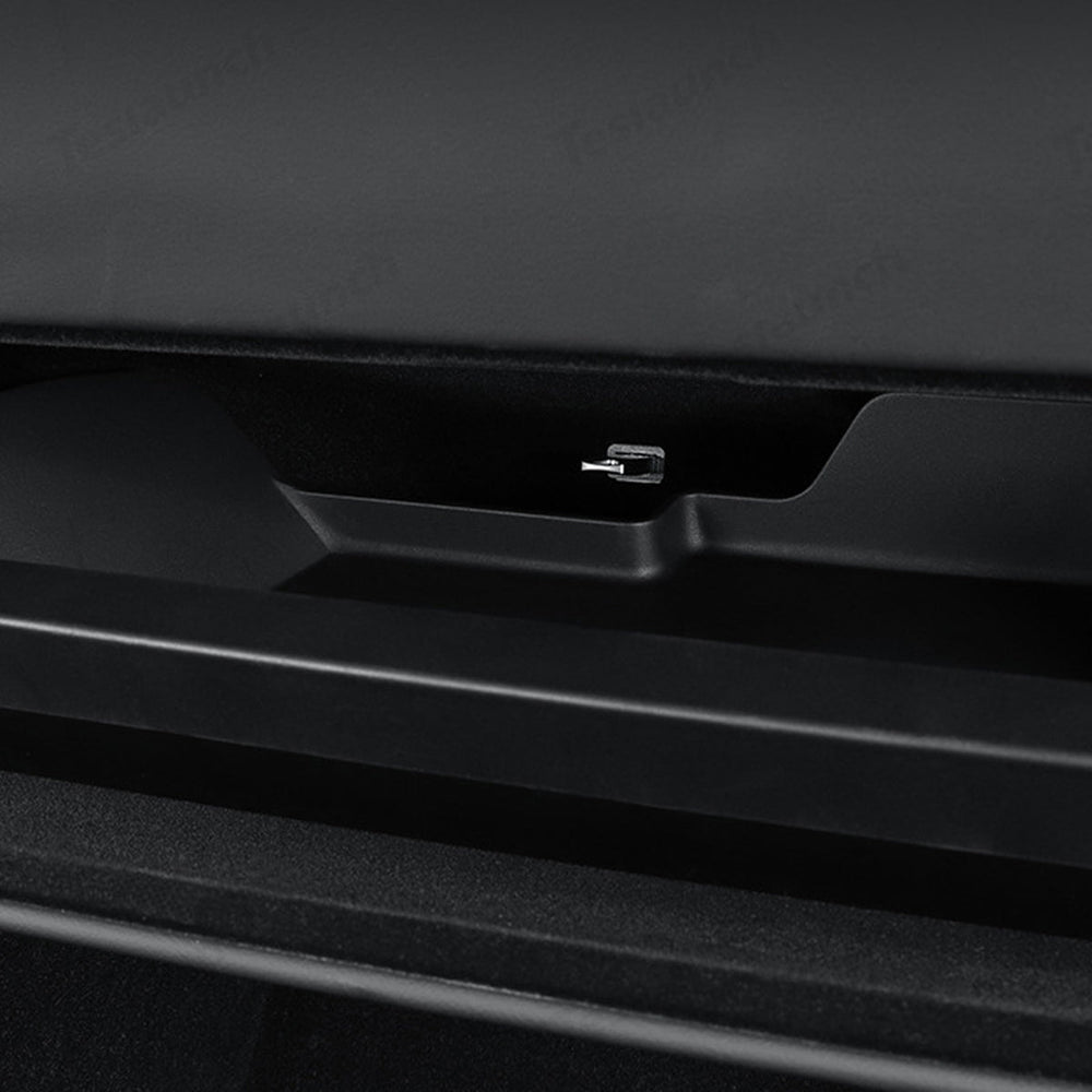 Tesla Model Y Juniper 2025+ TPE Glove Compartment Organizer for Co-Pilot side - Evooor