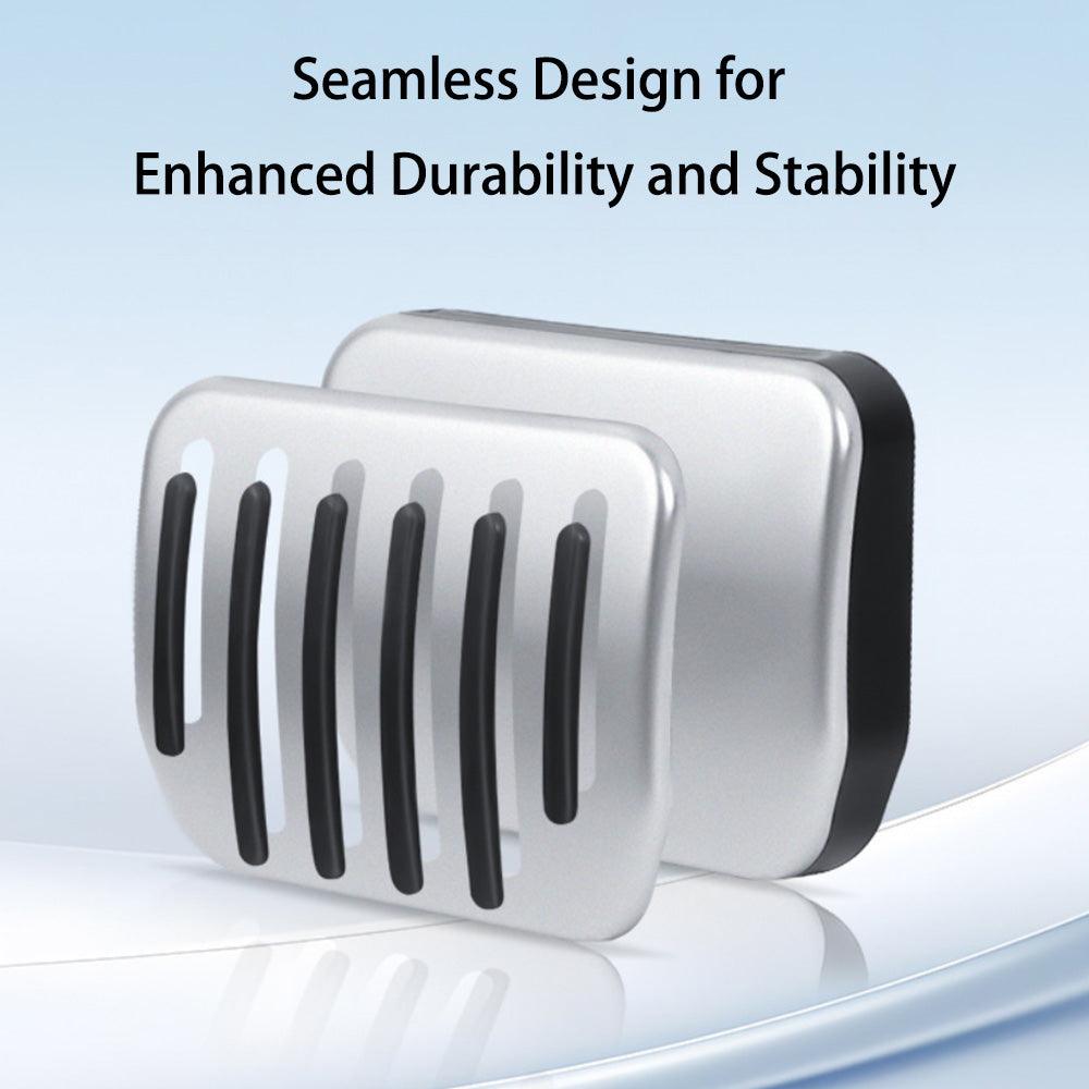 Enhanced Non-Slip Alloy Brake Pedal Cover Upgrade for Tesla Model 3/Y: Boost Performance and Style - Evooor