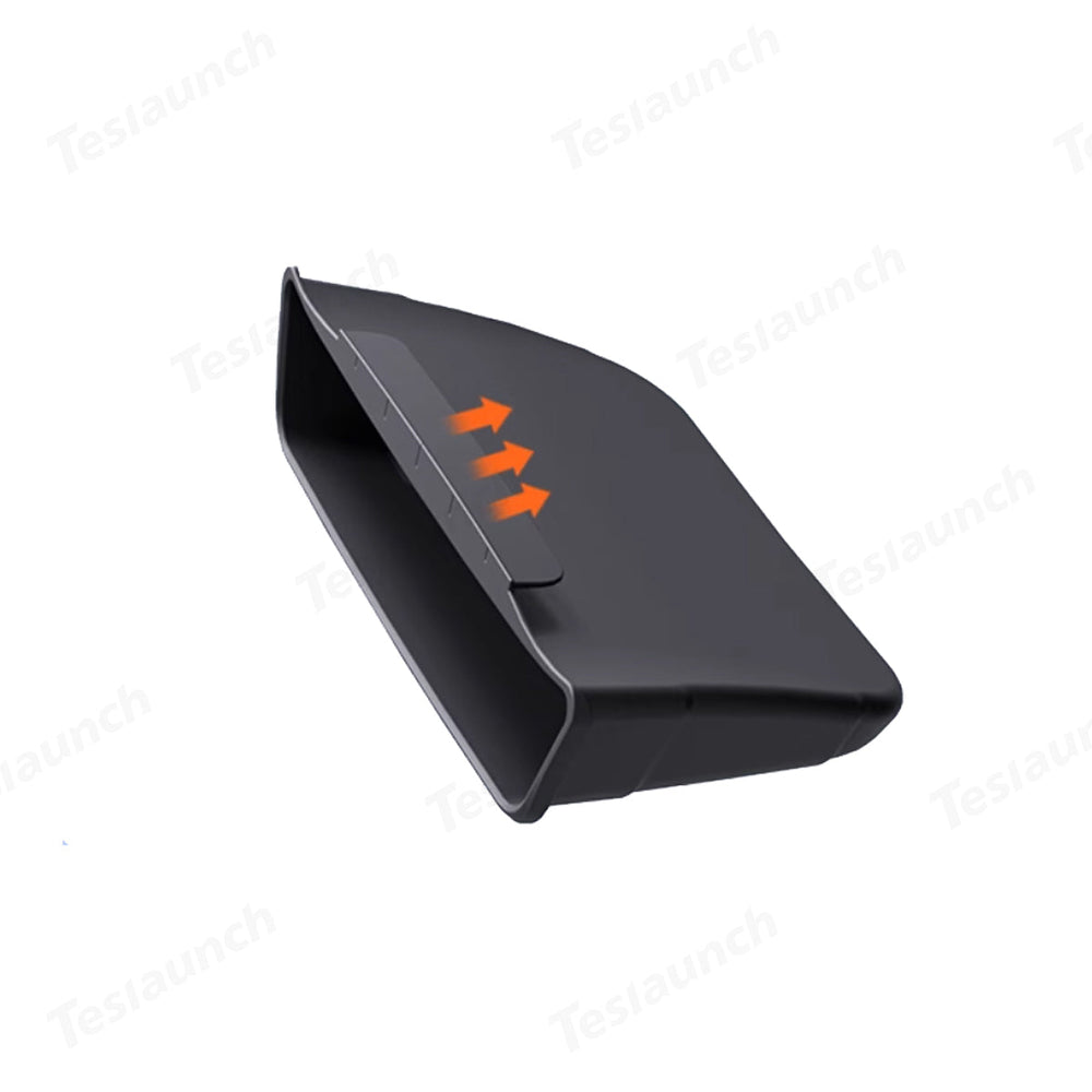 Tesla Model Y/M 3: Durable Rear Seat TPE Storage Organizer - Keep Your Car Neat and Tidy! - Evooor