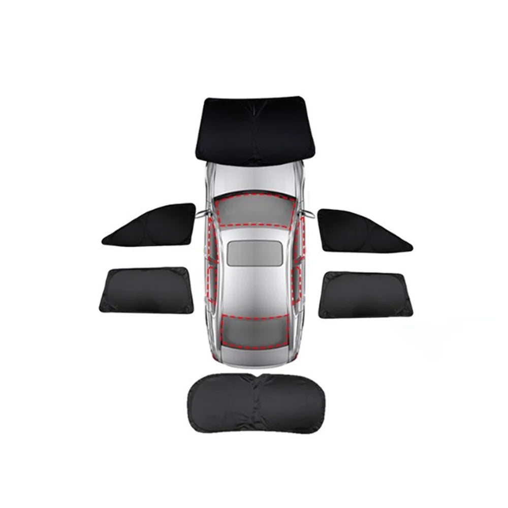 Privacy & Thermal Insulation Sunshade Curtains Camping Sun Visor For VW ID.3 - Evooor