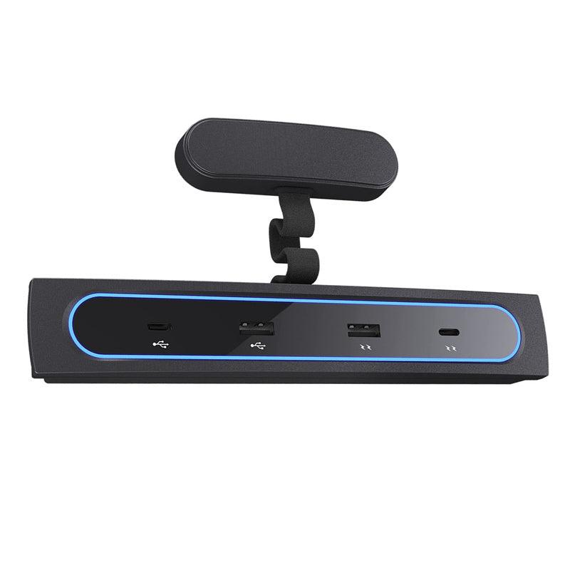 Model 3/Y USB Extender Charger Type C 27W Max Quick Charger Intelligent Stand Shunt Accessories For Tesla(2021-2023) - Evooor