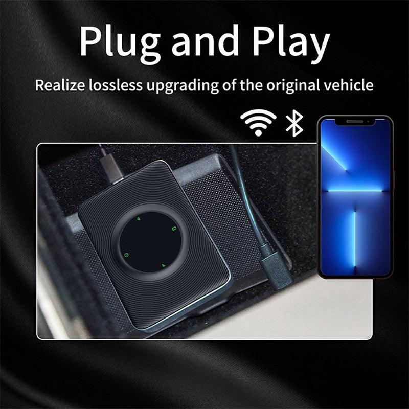 2024 Tesla Model 3/Y (2018-2024) Wirelessly Connect Apple Carplay on Tesla Main Screen ( iOS 10+/Android 11+) - Evooor