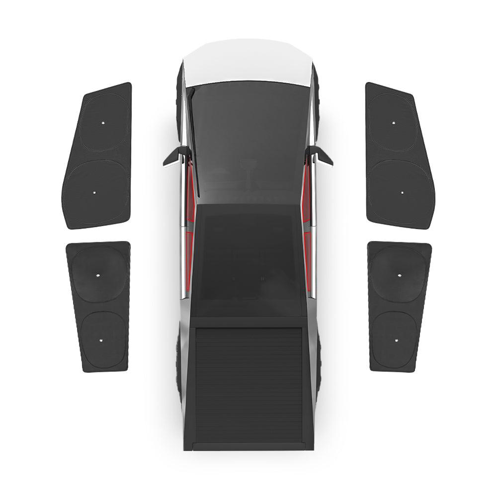 Privacy & Thermal Insulation Window Sunshade Sun Visor Curtains for Cybertruck - Evooor