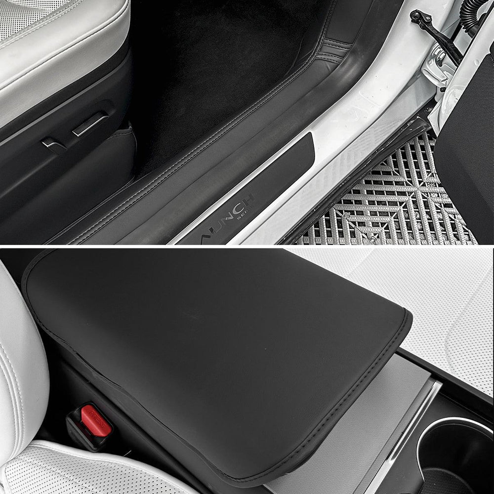 Napa Leather All-Around Interior Protection Kit for Tesla Model Y Juniper 2025+ - Evooor