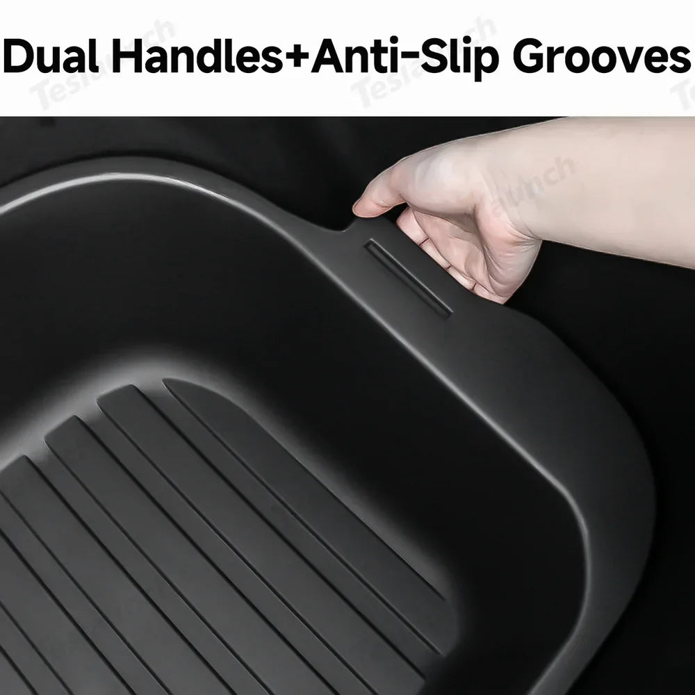 Tesla Model Y 2025+ Front and Rear Cargo Storage Organizers - Convenient Trunk Bins for Enhanced Organization - Evooor