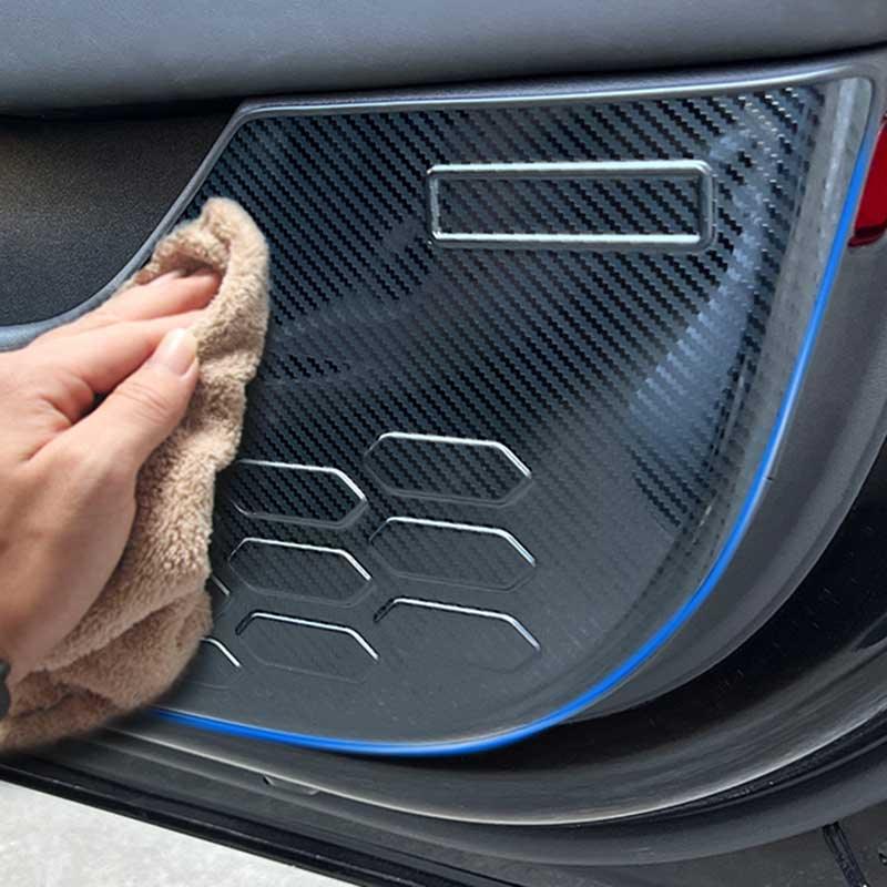 Model 3/Y Door Panel Guard-Steel Protector Cover 4PCS For Tesla(2021-2023) - Evooor