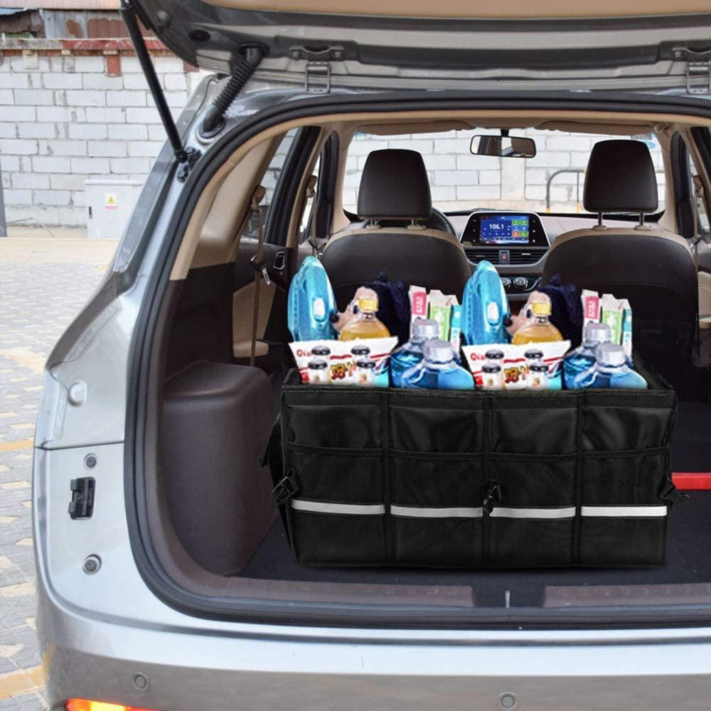 Tesla Model 3/Y/S/X/Cybertruck Organizer - Collapsible Car Trunk Organizer with Easy Storage - Evooor