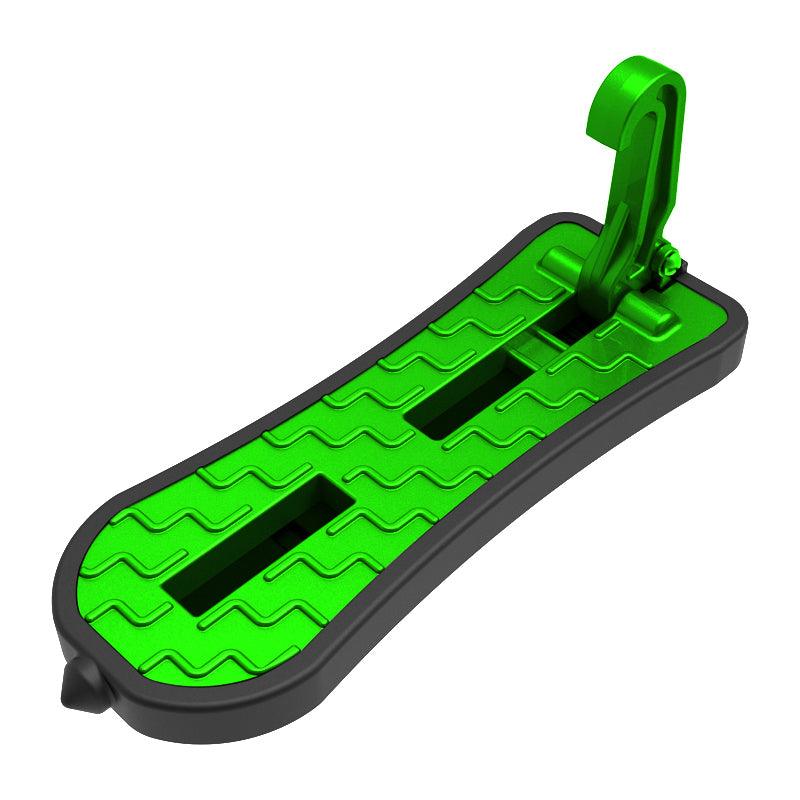 Tesla Model 3/Y/X/S Extended Car Door Step Foldable Car Roof Rack Step Universal Latch Hook Auxiliary Foot Pedal Aluminium Alloy Universal Fit - Evooor