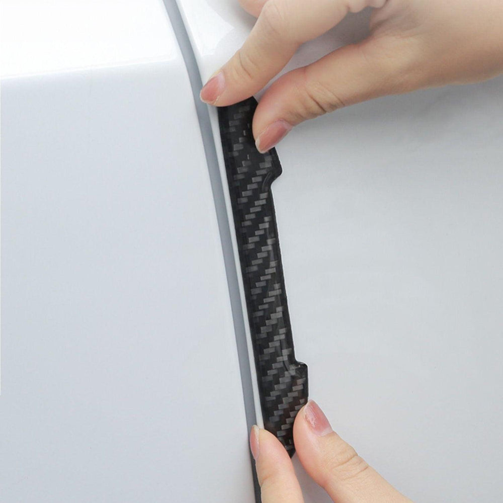 Door Edge Protection Guards Kit for Tesla Model 3 Y S X - 4-Piece Set with Side Crash Guards - Evooor