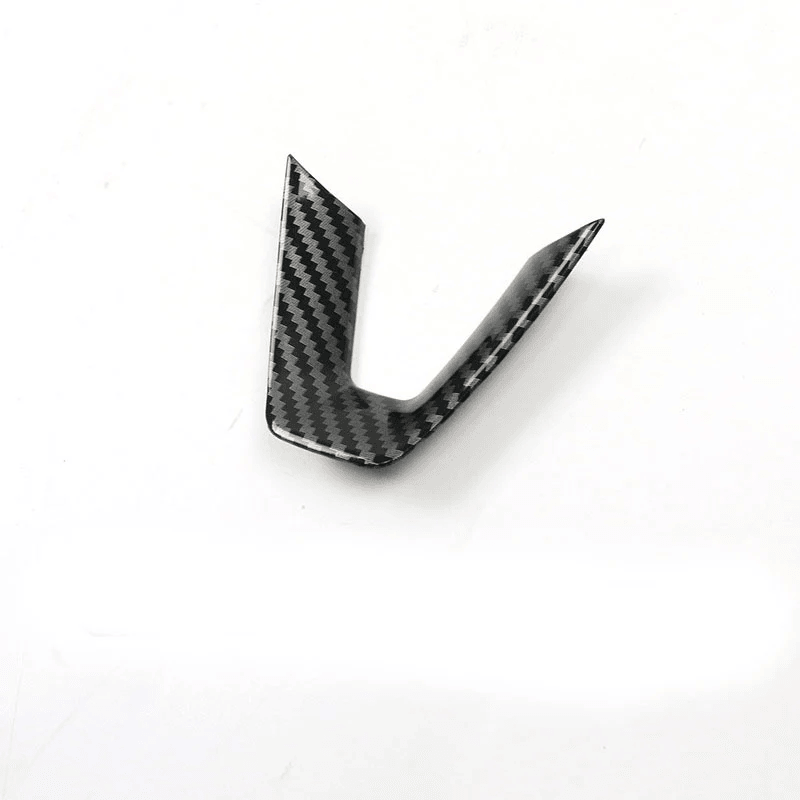 [Real Carbon Fiber] Steering Wheel V-Cover for Tesla Model Y Juniper 2025+ - Evooor